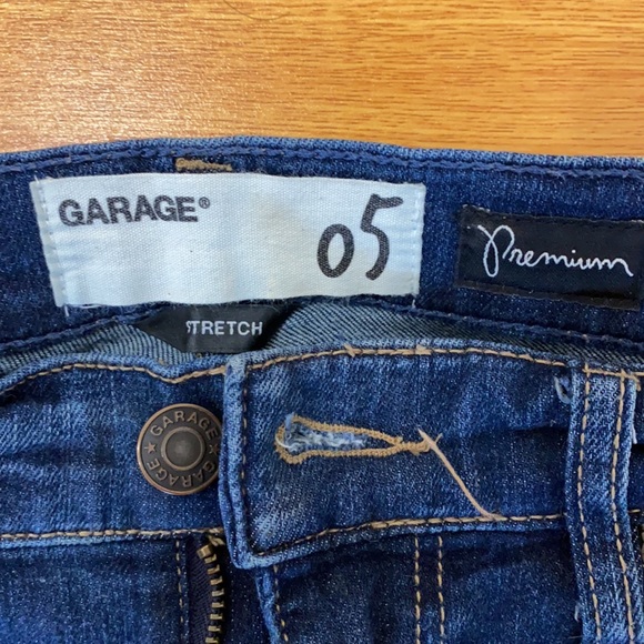 Dark Blue High Rise Garage Jeans - Picture 2 of 4